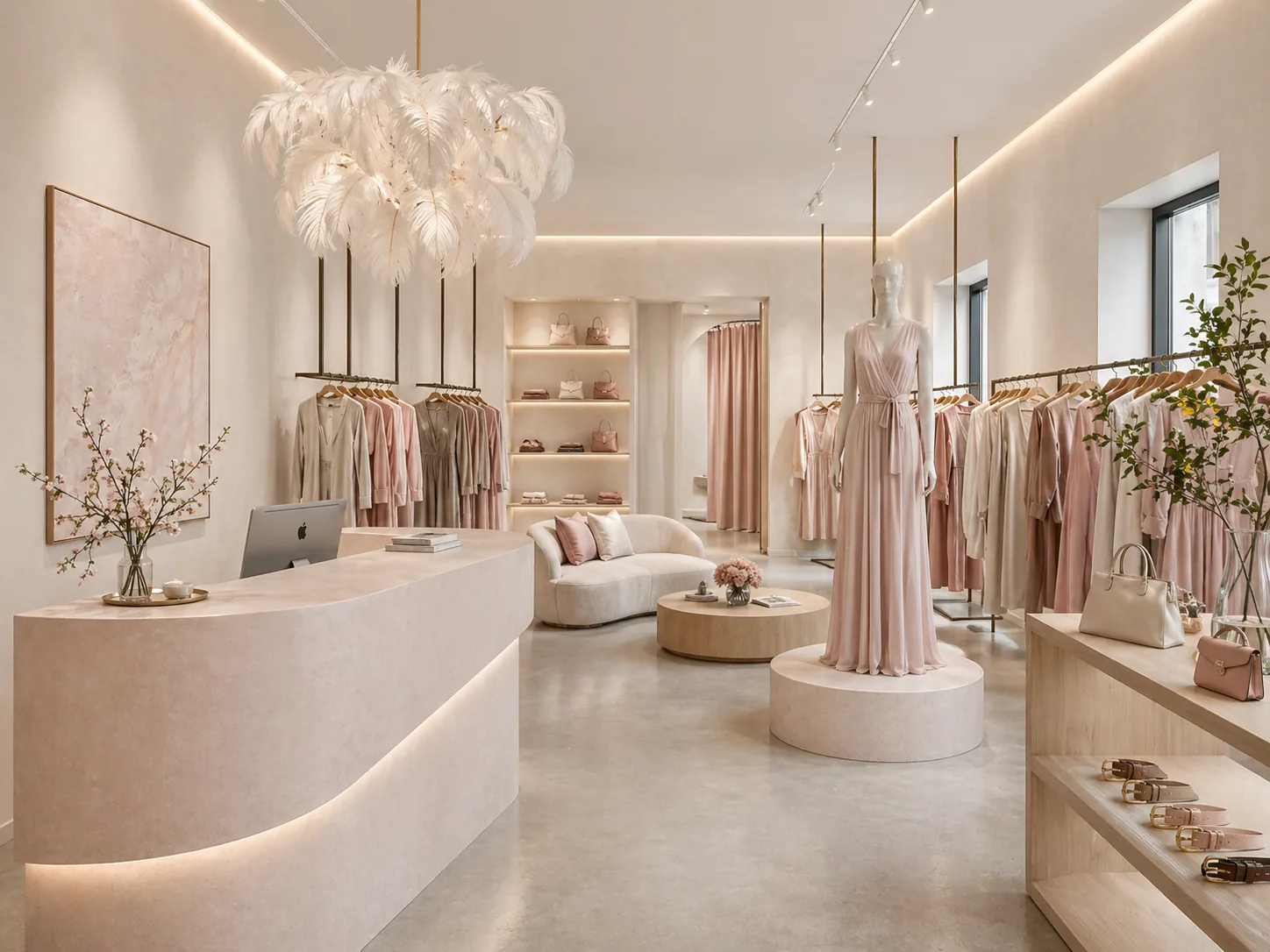 Boutique interior